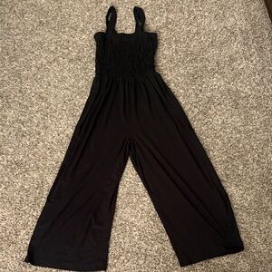 Pink Lily Classic Black Jumpsuit